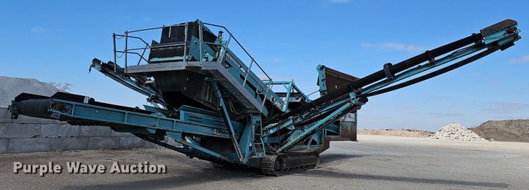 image for item DQ8634 2007 Powerscreen Turbo Chieftain 1400 screening plant