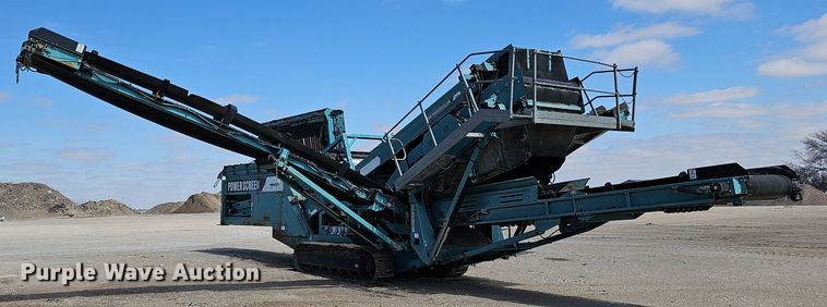 image for item DQ8634 2007 Powerscreen Turbo Chieftain 1400 screening plant
