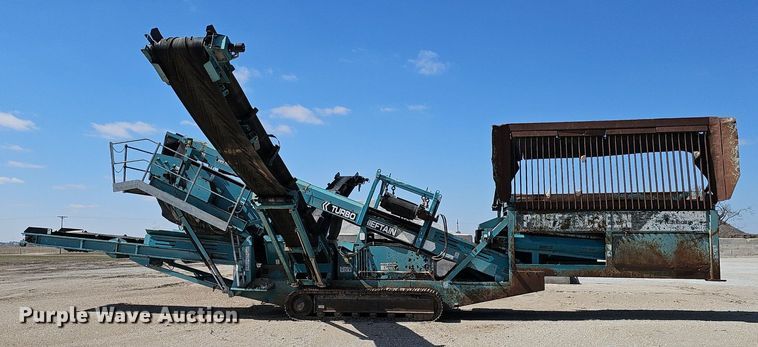 image for item DQ8634 2007 Powerscreen Turbo Chieftain 1400 screening plant
