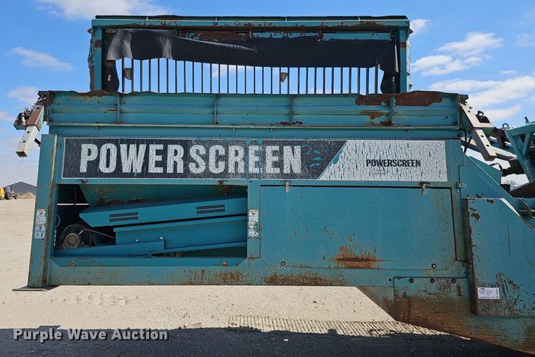image for item DQ8634 2007 Powerscreen Turbo Chieftain 1400 screening plant