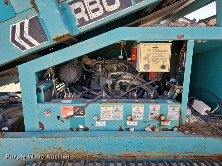 image for item DQ8634 2007 Powerscreen Turbo Chieftain 1400 screening plant