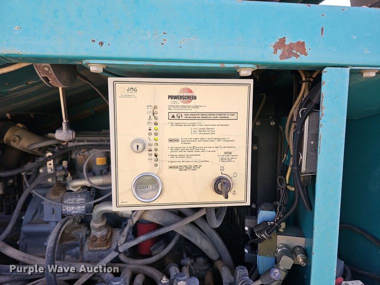 image for item DQ8634 2007 Powerscreen Turbo Chieftain 1400 screening plant