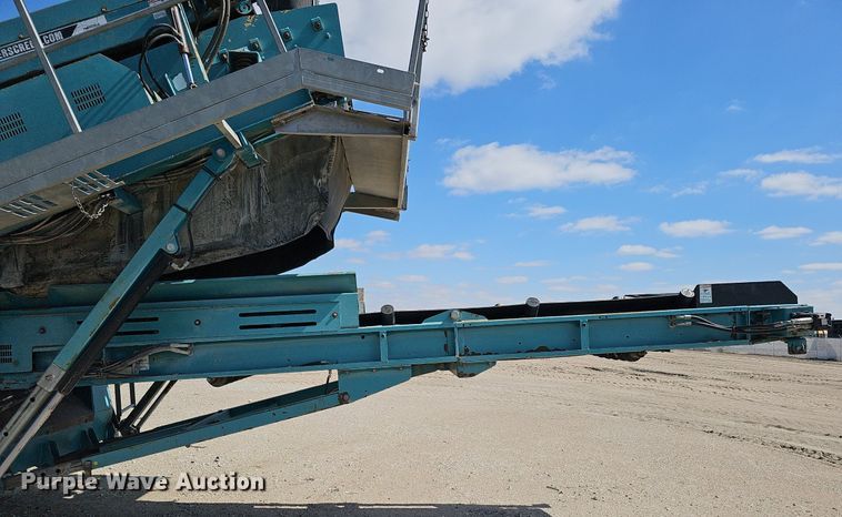 image for item DQ8634 2007 Powerscreen Turbo Chieftain 1400 screening plant