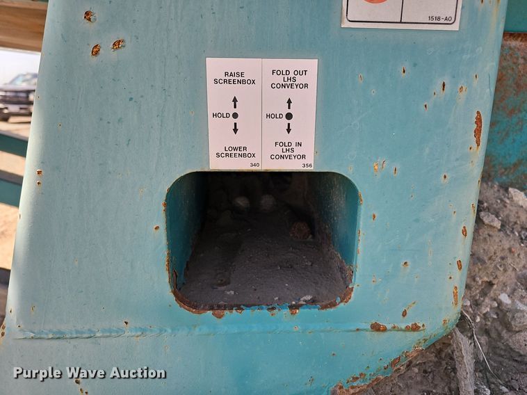 image for item DQ8634 2007 Powerscreen Turbo Chieftain 1400 screening plant