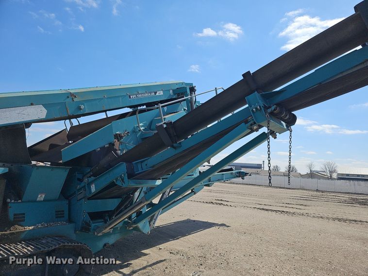 image for item DQ8634 2007 Powerscreen Turbo Chieftain 1400 screening plant
