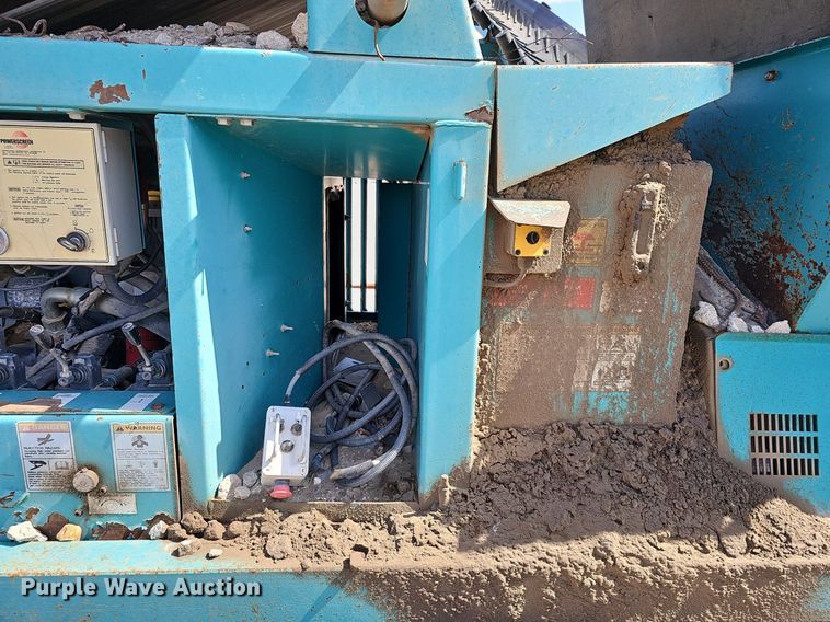 image for item DQ8634 2007 Powerscreen Turbo Chieftain 1400 screening plant