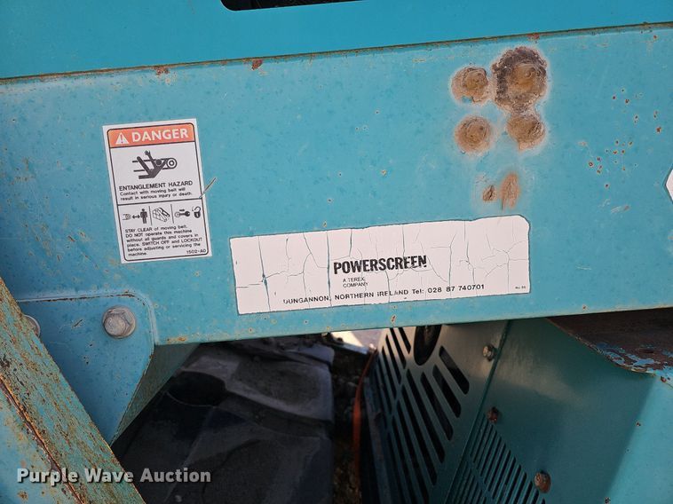 image for item DQ8634 2007 Powerscreen Turbo Chieftain 1400 screening plant