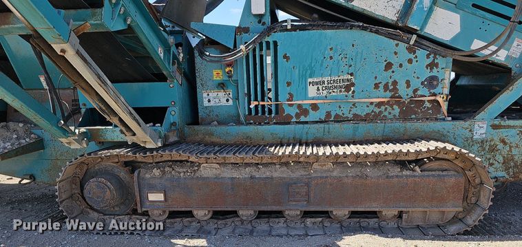 image for item DQ8634 2007 Powerscreen Turbo Chieftain 1400 screening plant