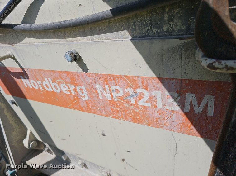 image for item DQ8635 2005 Metso Lokotrack LT1213S crusher