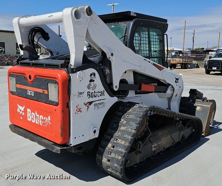 image for item DQ8645 2019 Bobcat T870 tracked skid steer loader