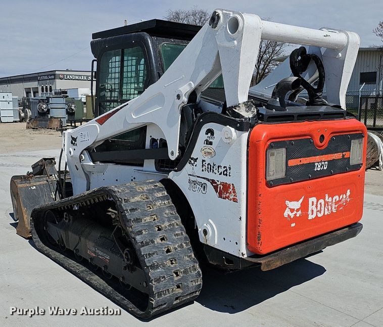 image for item DQ8645 2019 Bobcat T870 tracked skid steer loader