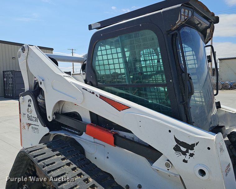 image for item DQ8645 2019 Bobcat T870 tracked skid steer loader