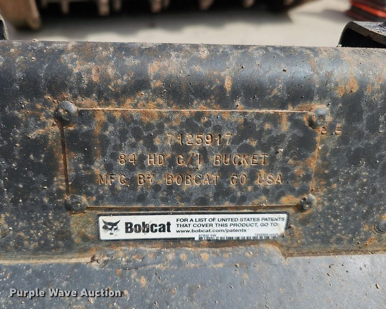 image for item DQ8645 2019 Bobcat T870 tracked skid steer loader