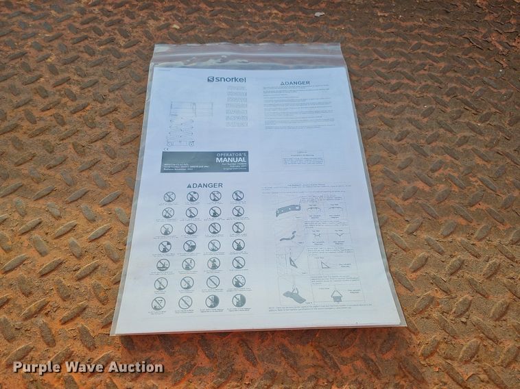 image for item DQ8659 2016 Snorkel S3219E scissor lift