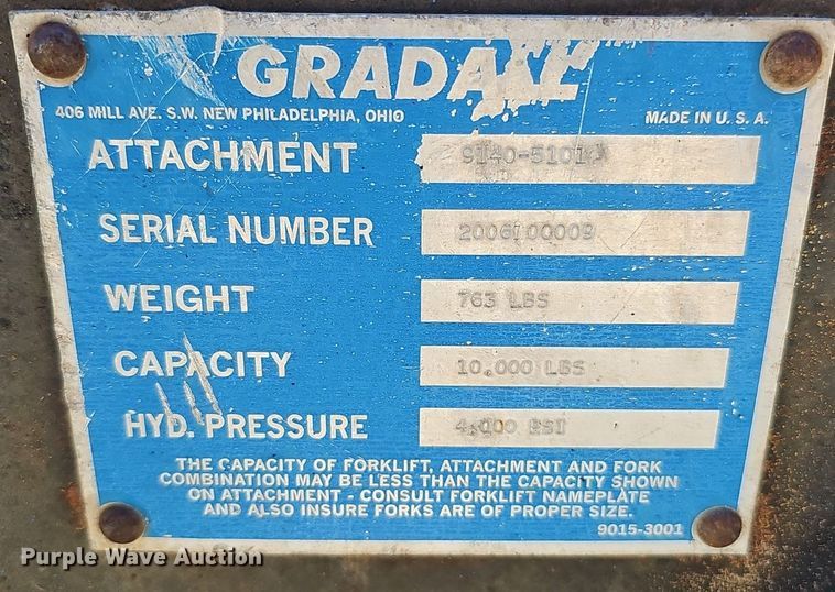 image for item DQ8687 2006 JLG G9-43A telehandler