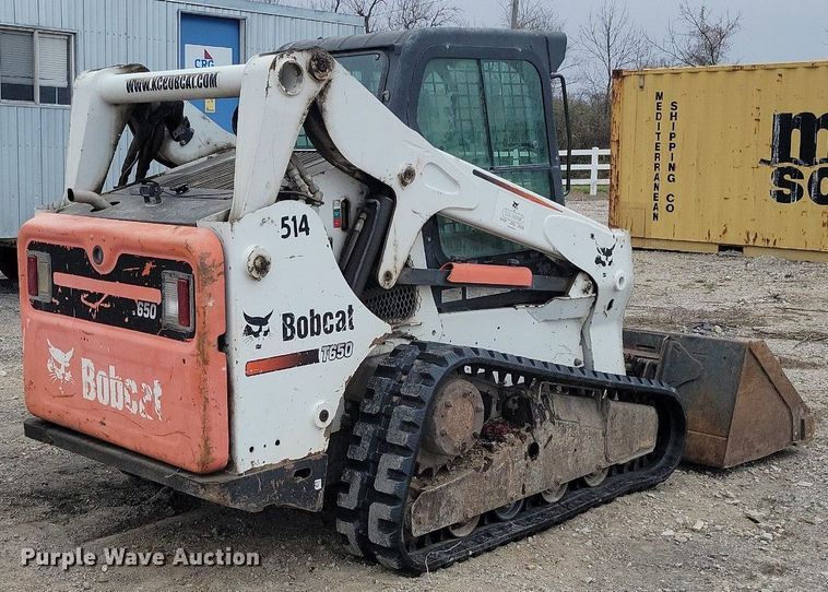 image for item DR7897 2011 Bobcat T650 tracked skid steer loader