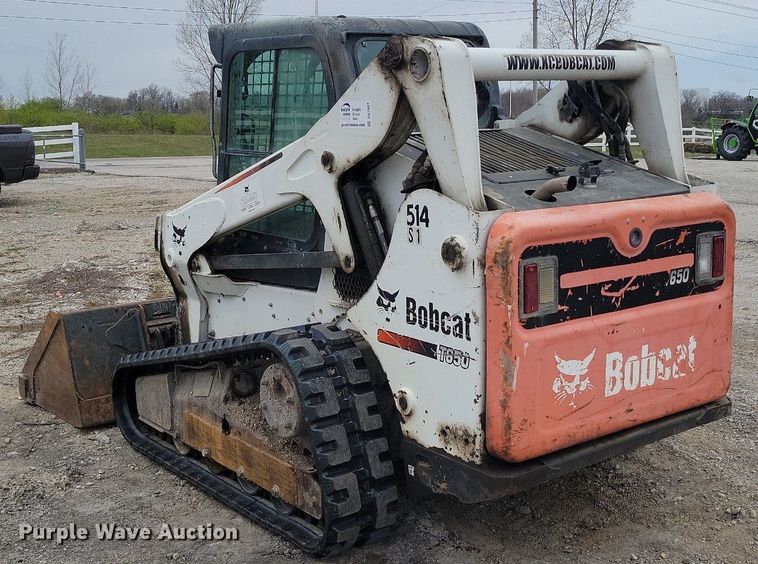 image for item DR7897 2011 Bobcat T650 tracked skid steer loader