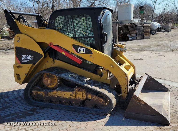image for item DR7906 2013 Caterpillar 289C2 tracked skid steer loader