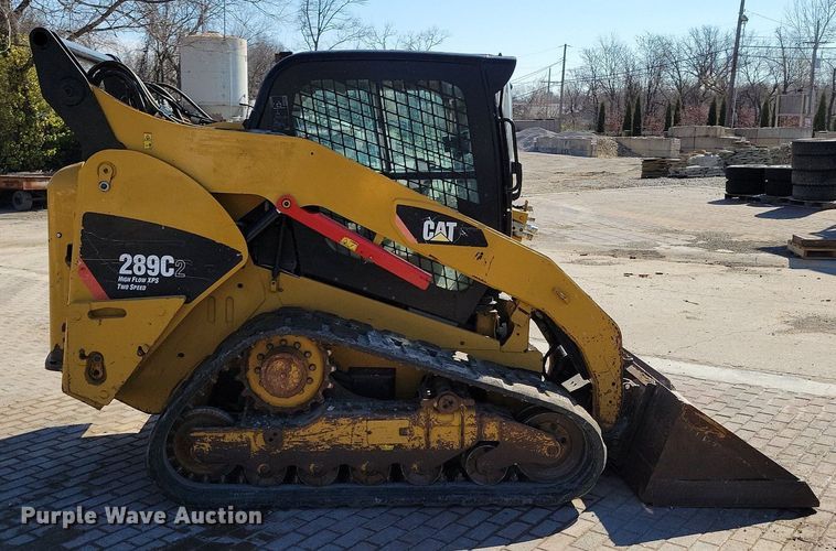 image for item DR7906 2013 Caterpillar 289C2 tracked skid steer loader