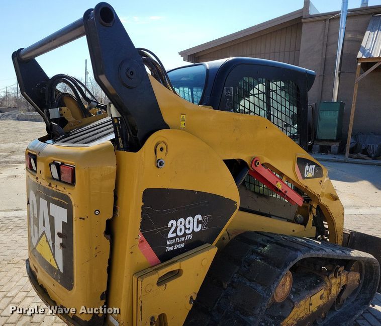 image for item DR7906 2013 Caterpillar 289C2 tracked skid steer loader