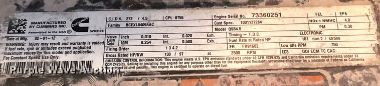 image for item DS0839 2012 JLG  G12-55A telehandler
