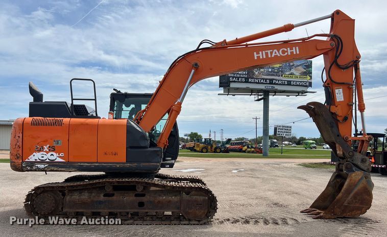image for item DS2930 2016 Hitachi  Zaxis 160LC-6 excavator