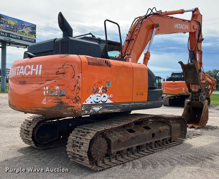 image for item DS2930 2016 Hitachi  Zaxis 160LC-6 excavator