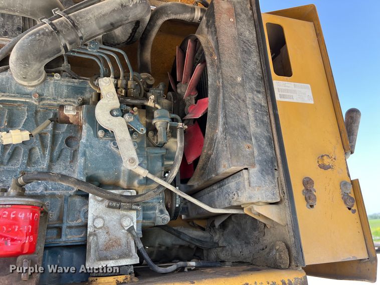 image for item DS2934 1989 Freightliner FLC flatbed truck with Vermeer fluid mixer