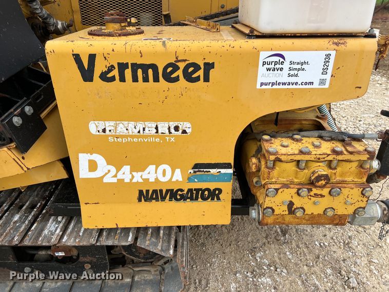 image for item DS2936 2000 Vermeer  D24X40A directional boring unit