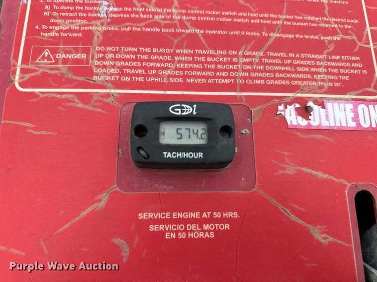 image for item DS6457 2015 Allen AT16 concrete buggy