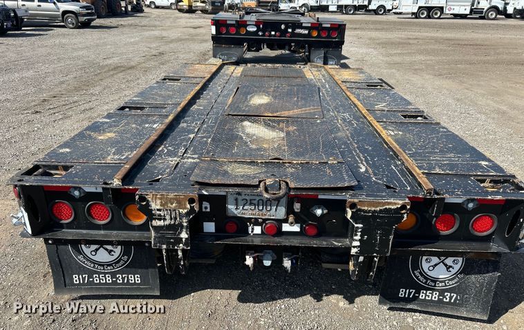 image for item EG1254 2001 Load King 403/4DFPR lowboy equipment trailer