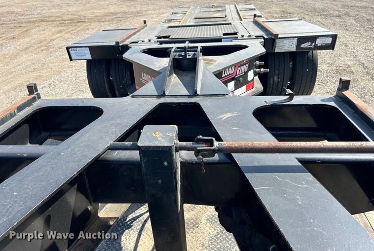 image for item EG1254 2001 Load King 403/4DFPR lowboy equipment trailer