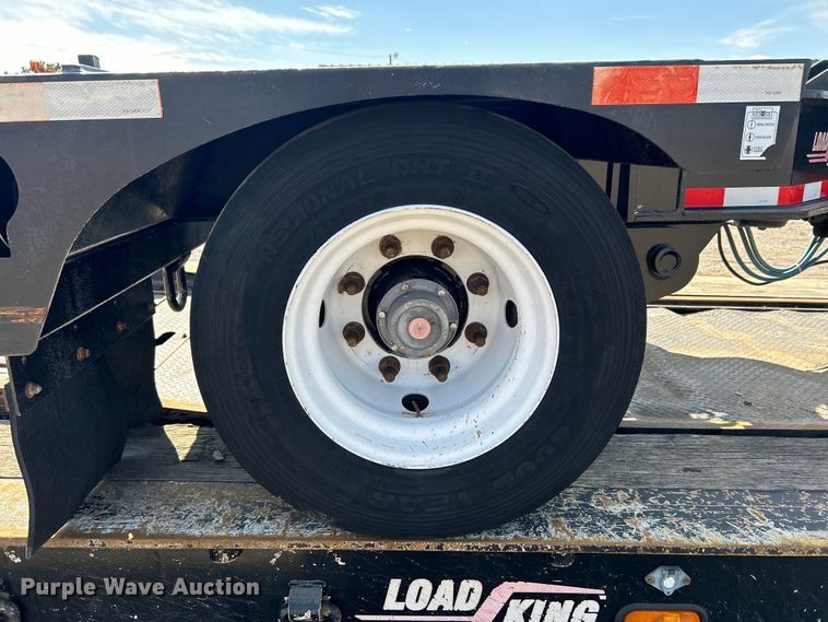 image for item EG1254 2001 Load King 403/4DFPR lowboy equipment trailer