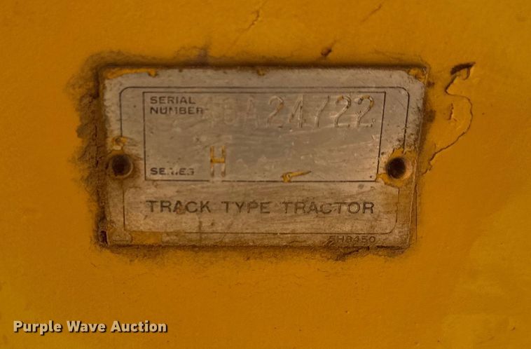 image for item EH3852 1971 Caterpillar  D8H dozer