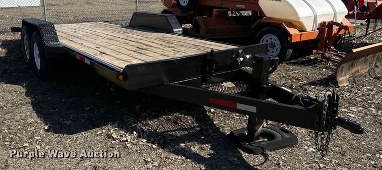 image for item EH5338 2004 Titan tilt deck equipment trailer
