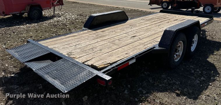 image for item EH5338 2004 Titan tilt deck equipment trailer