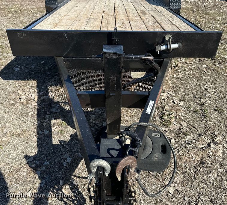 image for item EH5338 2004 Titan tilt deck equipment trailer