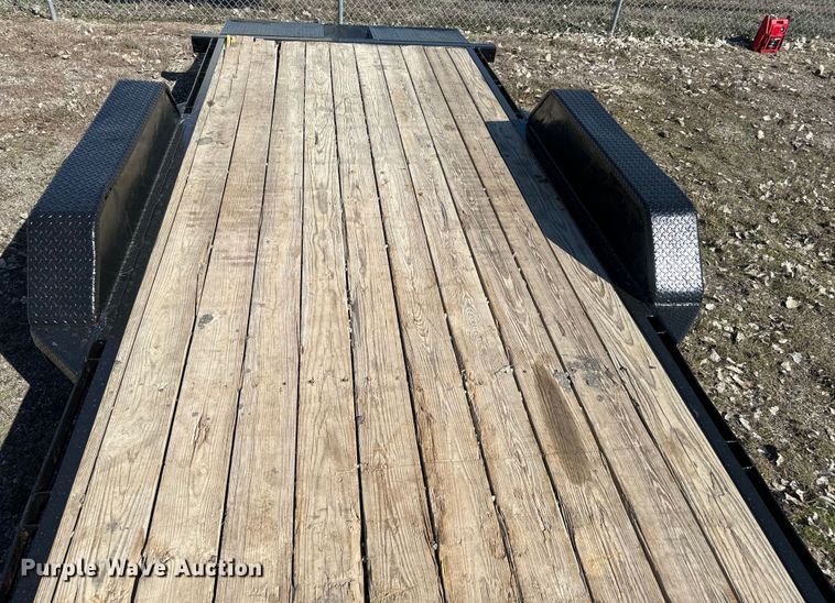 image for item EH5338 2004 Titan tilt deck equipment trailer