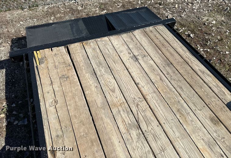 image for item EH5338 2004 Titan tilt deck equipment trailer