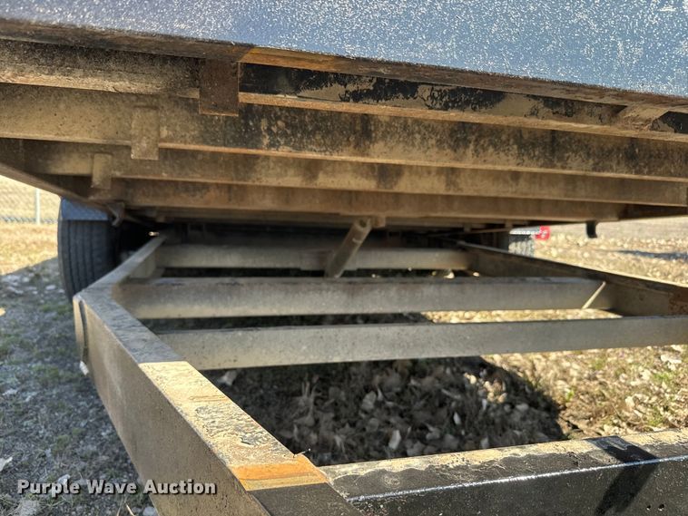 image for item EH5338 2004 Titan tilt deck equipment trailer