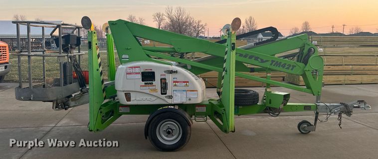 image for item EH6585 2017 Nifty TM42T boom lift