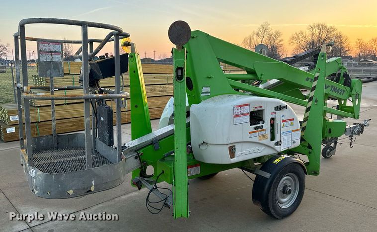 image for item EH6585 2017 Nifty TM42T boom lift