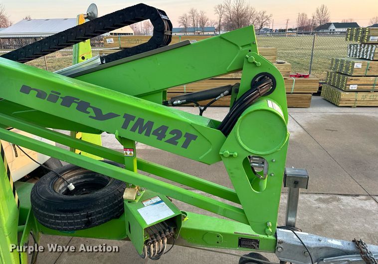 image for item EH6585 2017 Nifty TM42T boom lift
