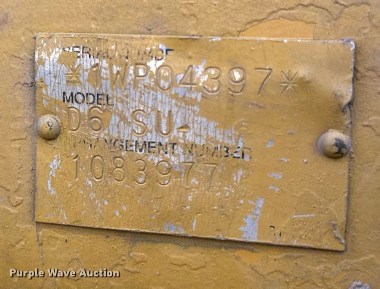 image for item EH6607 2005 Caterpillar D6R XW dozer