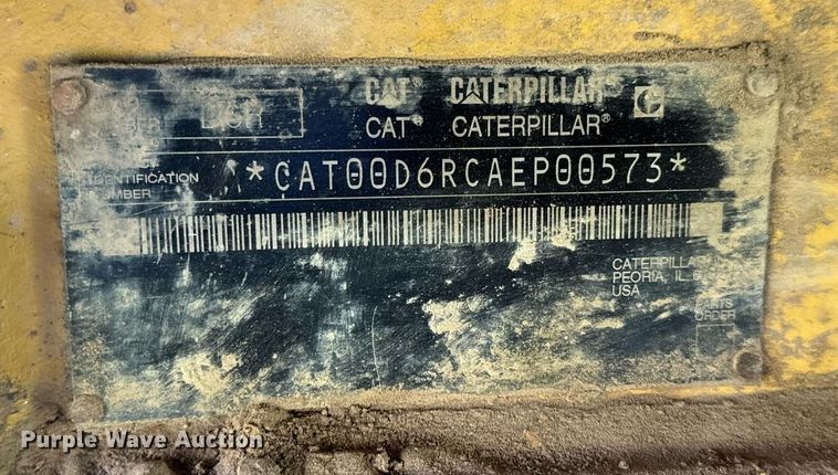 image for item EH6607 2005 Caterpillar D6R XW dozer