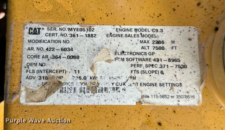 image for item EH6611 2013 Caterpillar 336E L  excavator