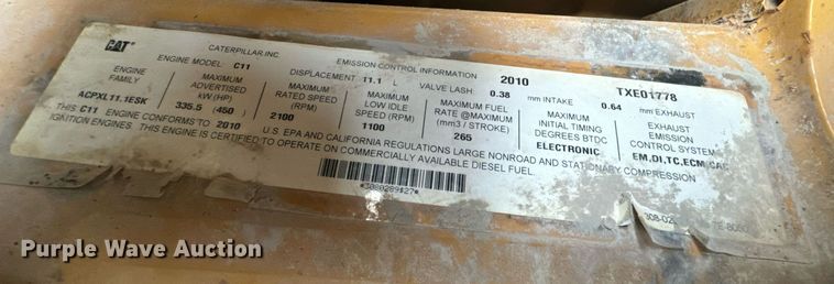 image for item EH6612 2011 Caterpillar 966H wheel loader