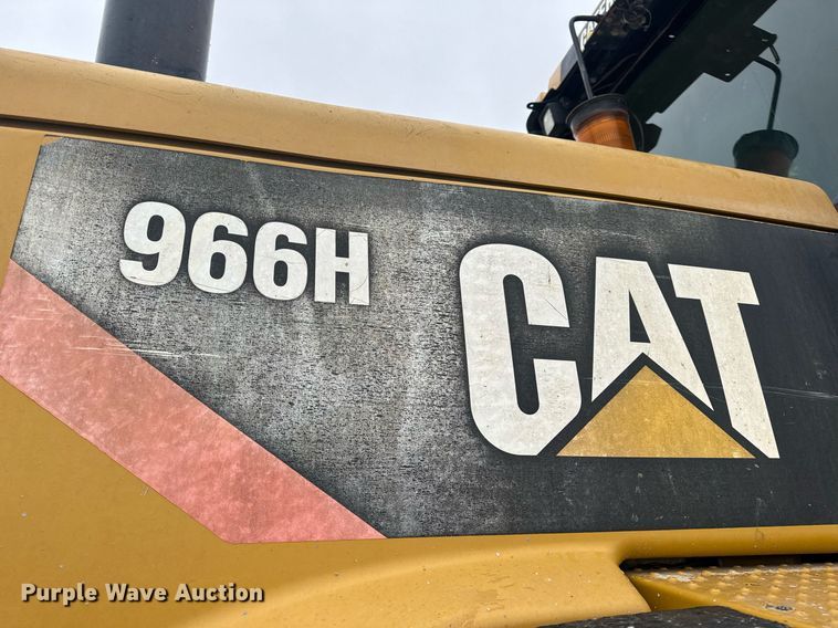 image for item EH6612 2011 Caterpillar 966H wheel loader