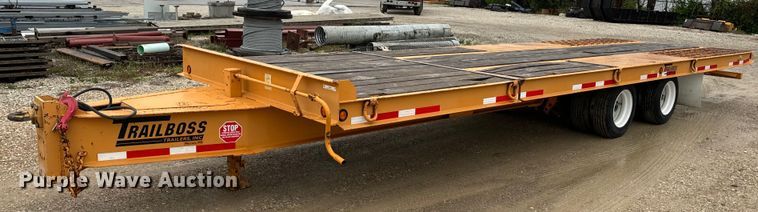 image for item EH6644 2016 TrailBoss tilt deck equipment trailer