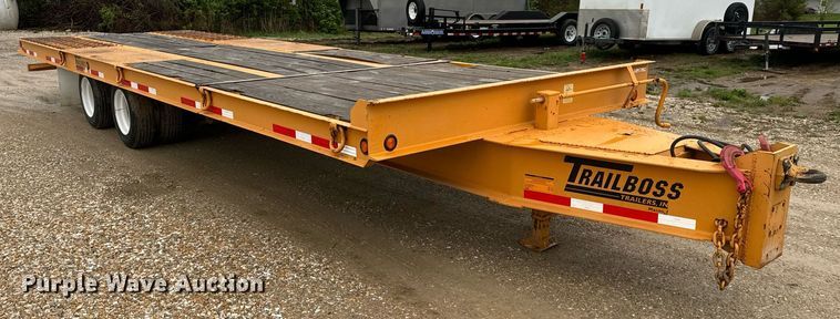 image for item EH6644 2016 TrailBoss tilt deck equipment trailer